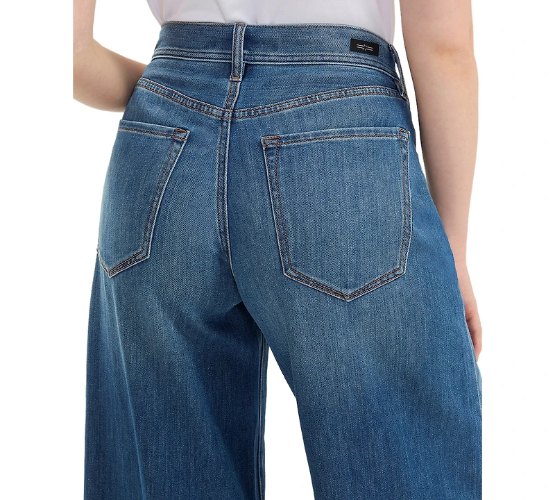 Liverpool Los Angeles Women's High-Rise Wide-Leg Relaxed Denim Jeans