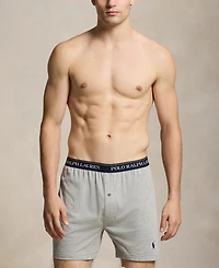 Polo Ralph Lauren Men's Classic-Fit Cotton Knit Boxers, 5-Pack