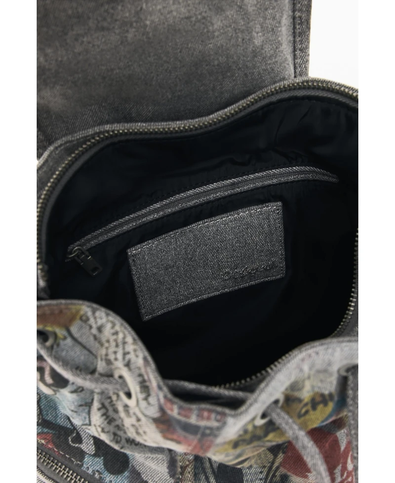 Desigual Women's Mini Mickey Denim Backpack