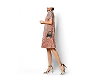Pre-Owned Balenciaga Women's Nano Hourglass Crystal Embellished Top Handle Bag