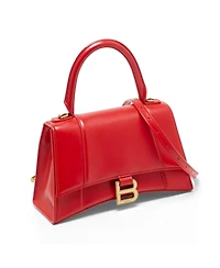 Pre-Owned Balenciaga Women's Hourglass Small Leather Top Handle Bag