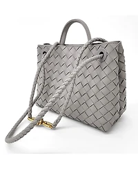 Pre-Owned Bottega Veneta Andiamo Small Intrecciato Leather Tote Bag
