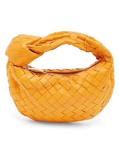 Pre-Owned Bottega Veneta Mini Jodie Intrecciato Leather Hobo Bag