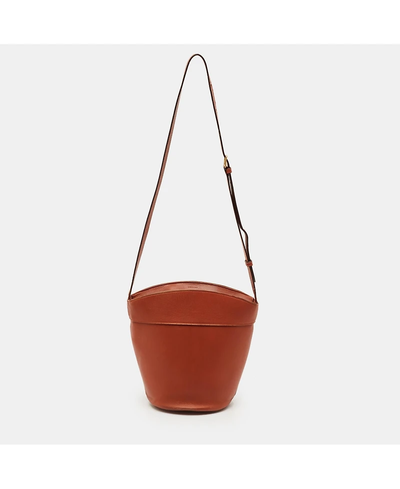 Pre-Owned Celine Women's Crecy Horsebit Leather Bucket Bag