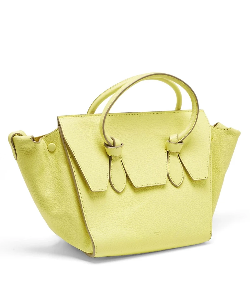Pre-Owned Celine Women's Mini Tie Leather Tote