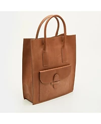 Pre-Owned Celine Women's Linda Leather Shopper Tote Bag