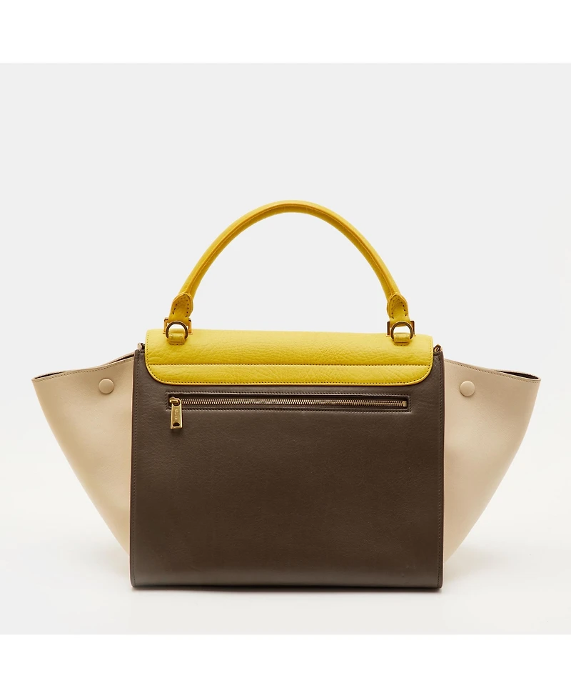 Pre-Owned Celine Women's Trapeze Leather Satchel