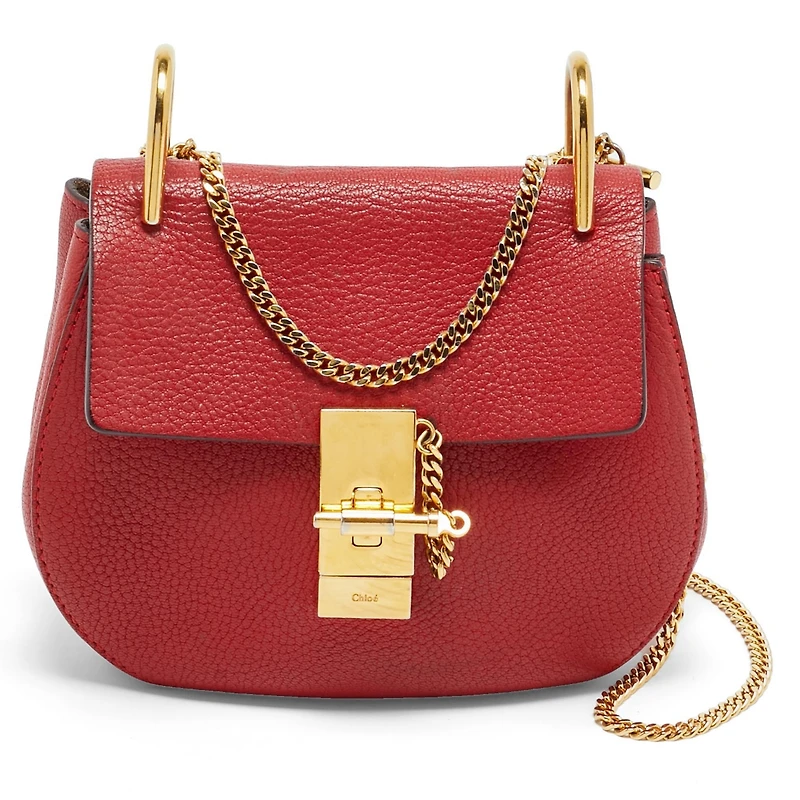 Pre-Owned Chloe Drew Small Leather Shoulder Bag