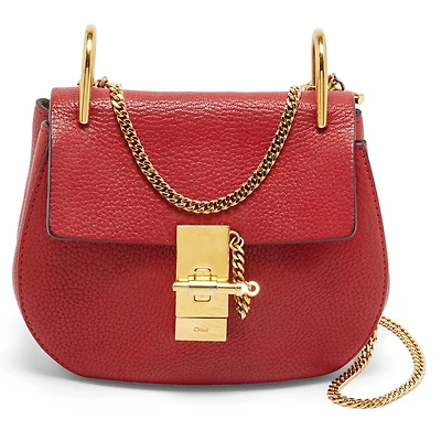 Pre-Owned Chloe Drew Small Leather Shoulder Bag