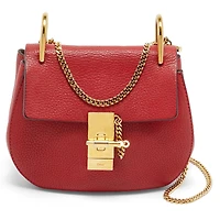 Pre-Owned Chloe Drew Small Leather Shoulder Bag
