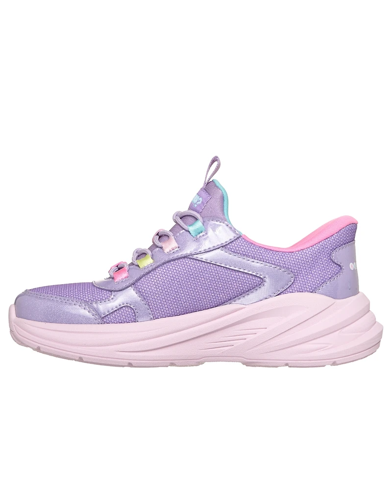 Skechers Little Girls Slip-ins: Hyper-Quest - Where's My Charm Pop Lifestyle Sneakers from Finish Line