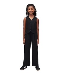 Calvin Klein Girls' 7-16 Refined Stretch Tailored Vest