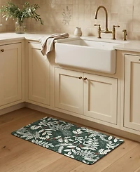 Laura Ashley Christmas Hollybrook Non-Slip Kitchen Mat