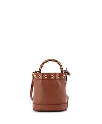 Pre-Owned Gucci Mini Diana Bucket Bag Leather