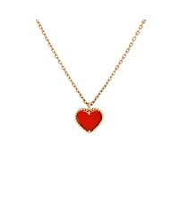Pre-Owned Van Cleef and Arpels Sweet Alhambra Heart Pendant Necklace