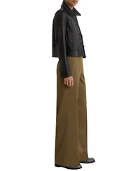 Reiss Women's Adie Wool-Blend Wide-Leg Trousers