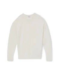 Reiss Women's Colette Wool-Blend Reverse-Seam Jumper with Cashmere