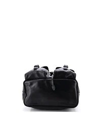 Pre-Owned Prada Small Double Pocket Shoulder Bag Soft Calf