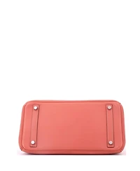 Pre-Owned Hermes Birkin 30 Handbag Pink Swift with Palladium Hardware