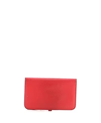 Pre-Owned Hermes Dogon Duo Combined Wallet Leather