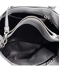 Pre-Owned Prada Soft Triple Pocket Convertible Tote Saffiano Leather