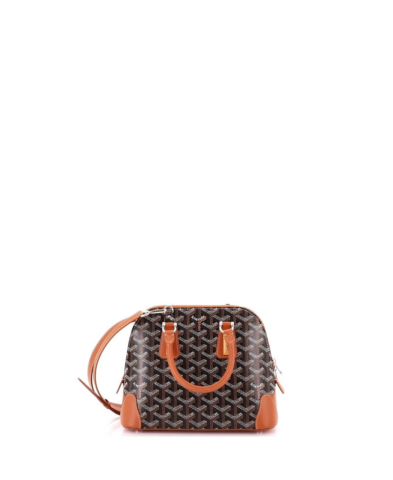 Pre-Owned Goyard Mini Vendome Bag Coated Canvas