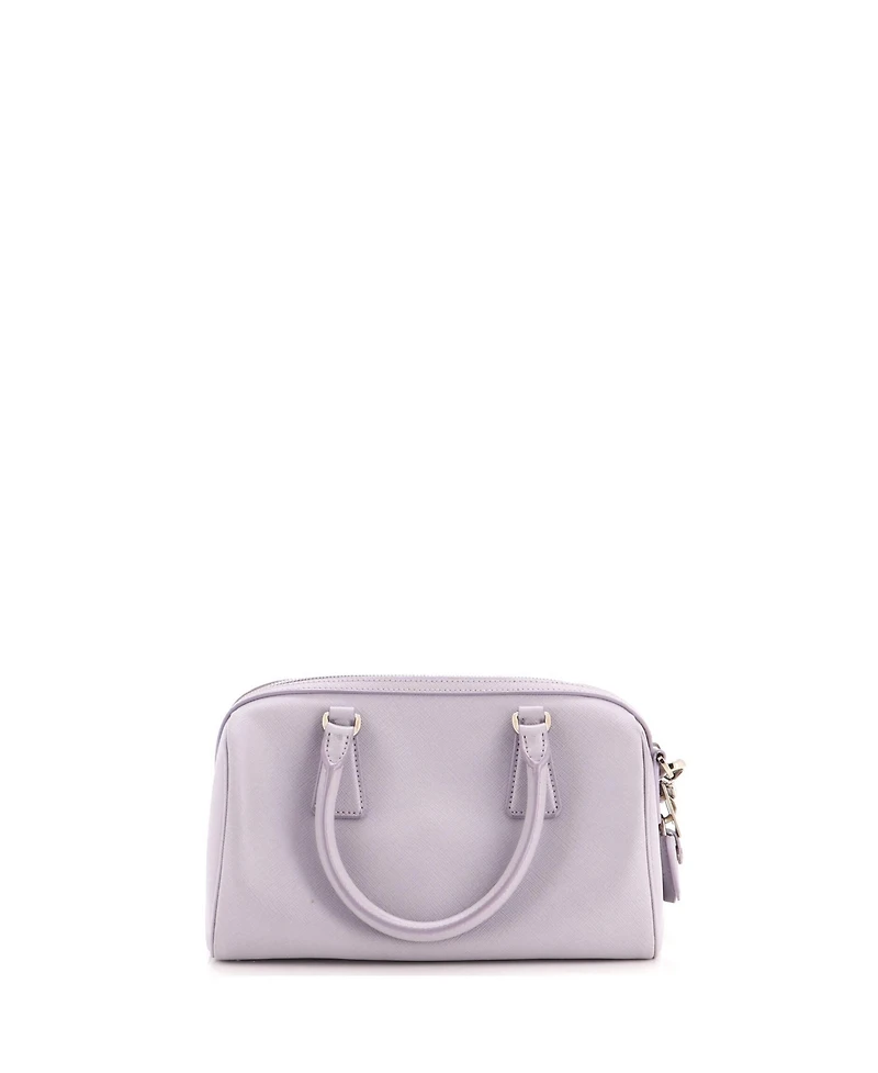 Pre-Owned Prada Small Lux Convertible Boston Bag Saffiano Leather
