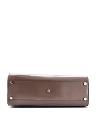Pre-Owned Gucci Medium Lady Lock Tote Leather
