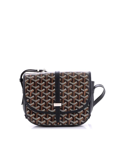 Pre-Owned Goyard Pm Belvedere Ii Messenger Bag Coated Canvas