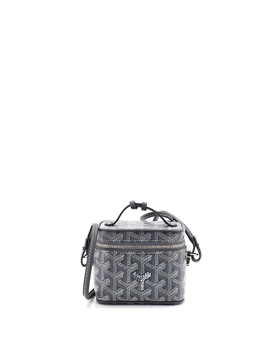 Pre-Owned Goyard Nano Muse Vanity Case Coated Canvas