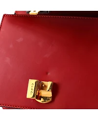 Pre-Owned Gucci Mini Sylvie Chain Shoulder Bag Leather