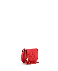 Pre-Owned Gucci Small Soho Chain Crossbody Bag Leather