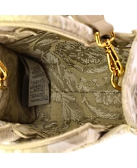 Pre-Owned Versace Small Athena Convertible Tote Barocco Jacquard