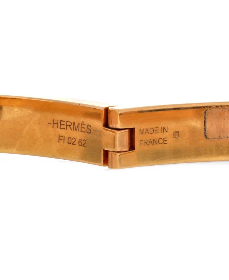 Pre-Owned Hermes Mini Clic Chaine d'Ancre Bracelet