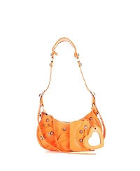 Pre-Owned Balenciaga Xs Le Cagole Giant Studs Shoulder Bag Leather