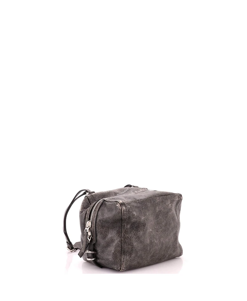 Pre-Owned Givenchy Small Pandora Messenger Bag Leather