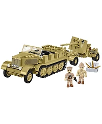 Cobi Historical Collection Wwii Sd.Kfz. 8 Towing 8.8cm Flak 36 975-Piece Building Set, Ages 10+