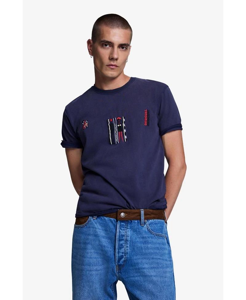 Desigual Men's Combined denim trousers