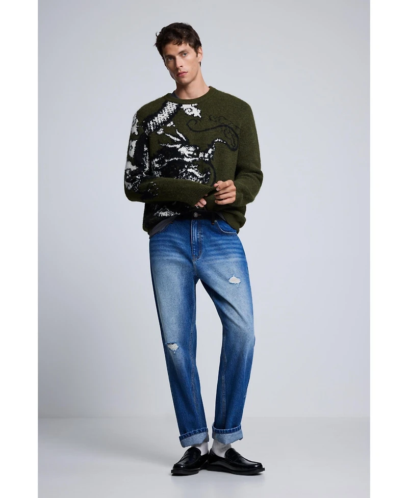 Desigual Men's Double Waist Jeans