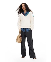Desigual Women's Embroidered back sweatshirt