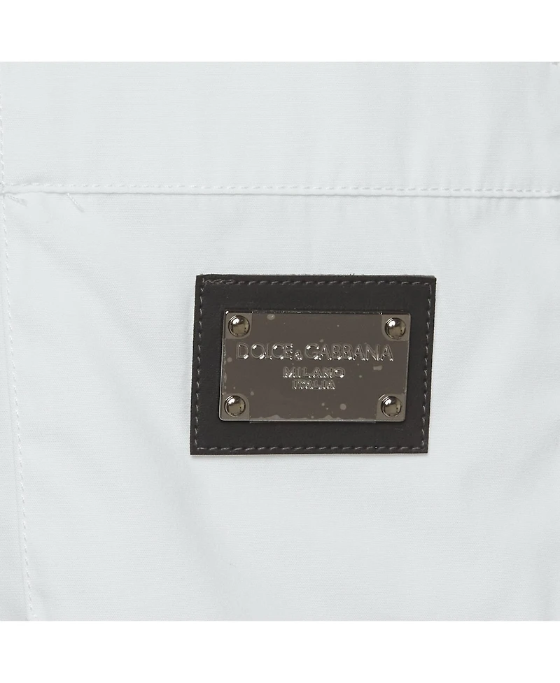 Pre-Owned Dolce & Gabbana Men's Cotton Short Sleeve Shirt