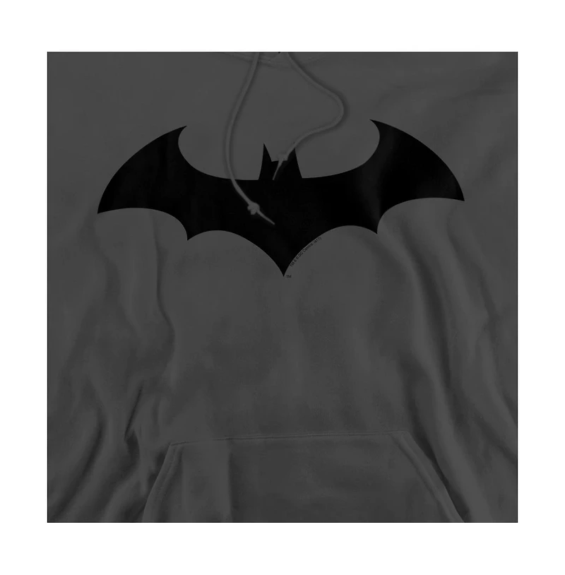 Batman Men's Hush Logo Graphic Pullover Hoodie