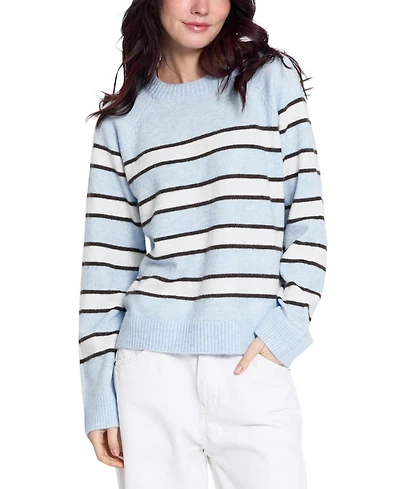 Central Park West Women's Isla Oversized Striped Sweater