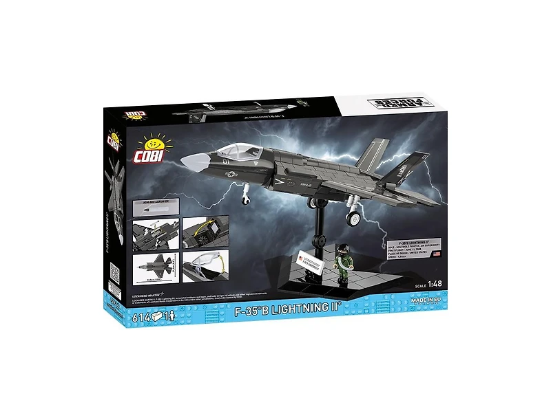 Cobi F-35B Lightning Ii 614-Piece Building Set, Ages 9 and Up