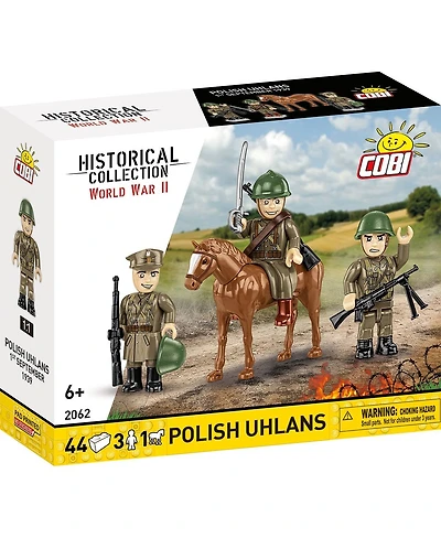 Cobi Historical Collection Wwii Polish Uhlans, 44 Pieces