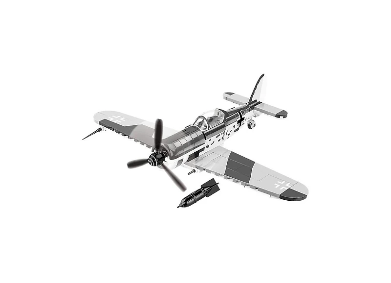 Cobi Historical Collection Wwii Focke-Wulf Fw 190 F-8 Rotating Propeller 170-Piece Building Set, Ages 6+