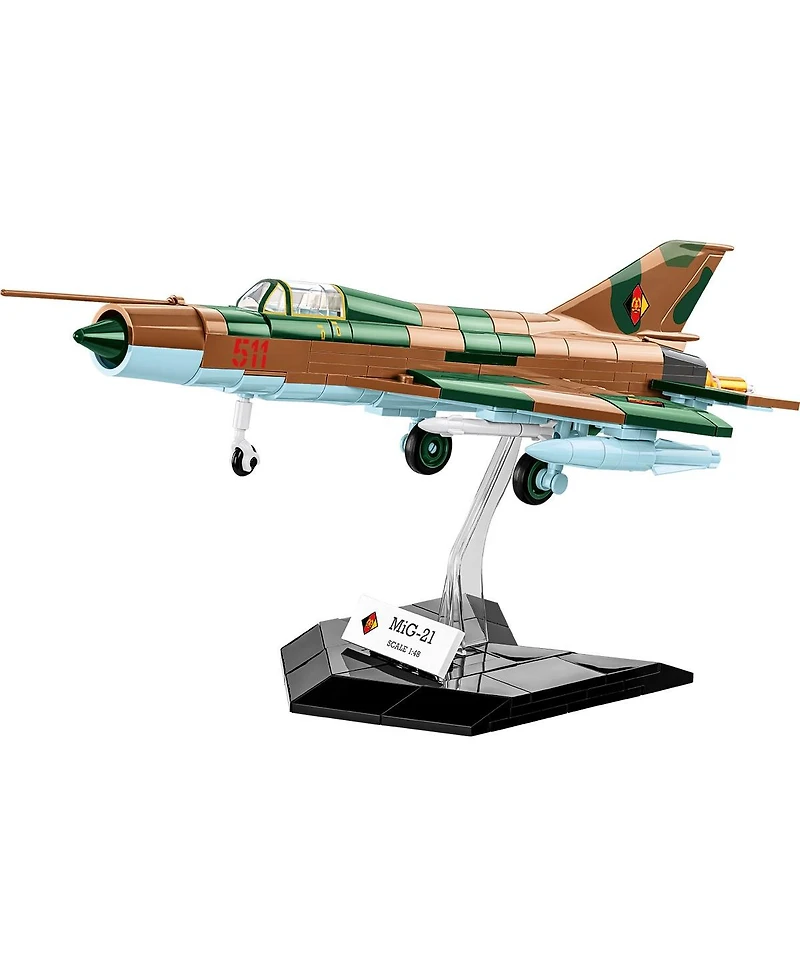 Cobi Armed Forces MiG-21 (Gdr/Czechoslovakia) Fighter Jet 396-Piece Building Set, Ages 8+