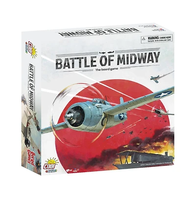 Cobi Battle of Midway 60-Piece Board Game, Ages 8+