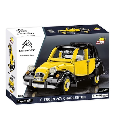 Cobi 1:12 Scale Citroen 2CV Charleston 1,465-Piece Building Set, Ages 10+