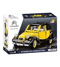 Cobi 1:12 Scale Citroen 2CV Charleston 1,465-Piece Building Set, Ages 10+